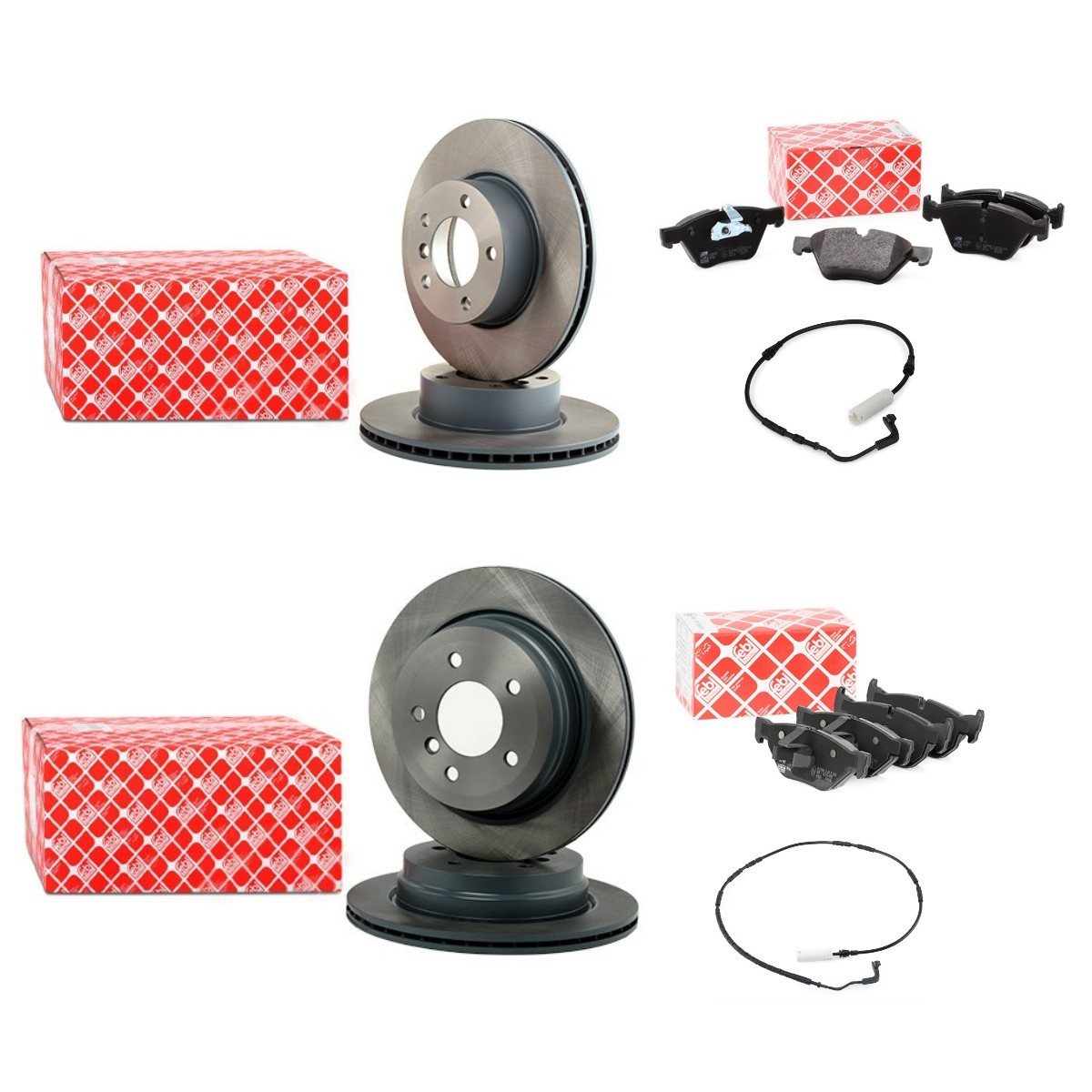 FEBI BILSTEIN Bremseskiver og klodser FBL3405FR017 pris Bremseskiver og klodser BMW E90 FBL3405FR017 FEBI BILSTEIN