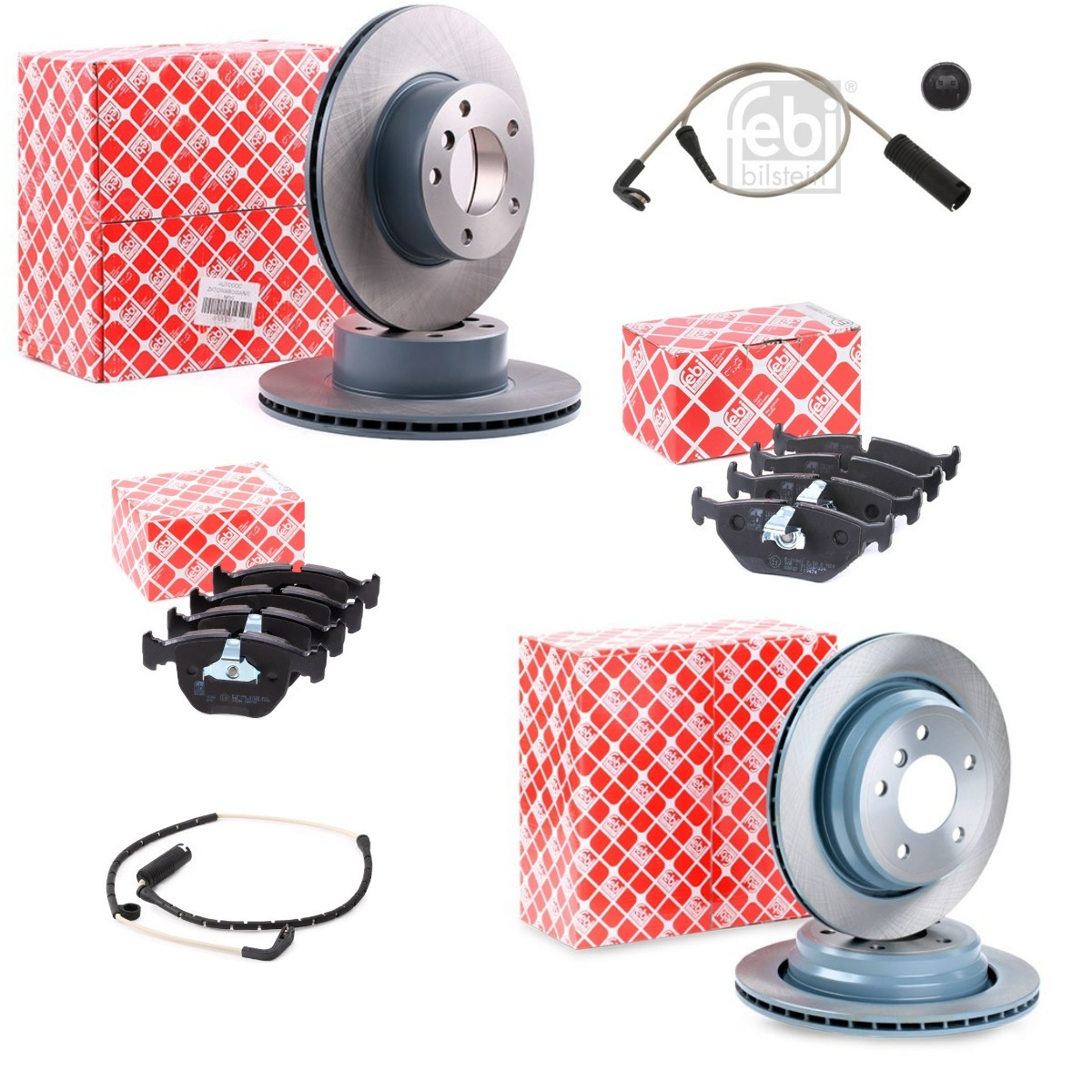Sada bŕzd, Kotúčová brzda FEBI BILSTEIN FBL3405FR065 FEBI BILSTEIN FBL3405FR065 Sada bŕzd BMW Rad 5 2000