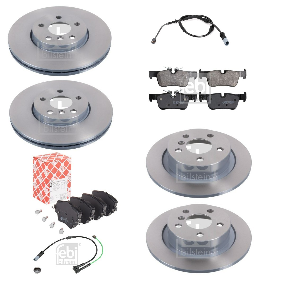 FEBI BILSTEIN Disques et plaquettes de freins FBL3405FR069 FEBI BILSTEIN FBL3405FR069 Kit de freins BMW 1 3/5 portes (F40) à un prix avantageux