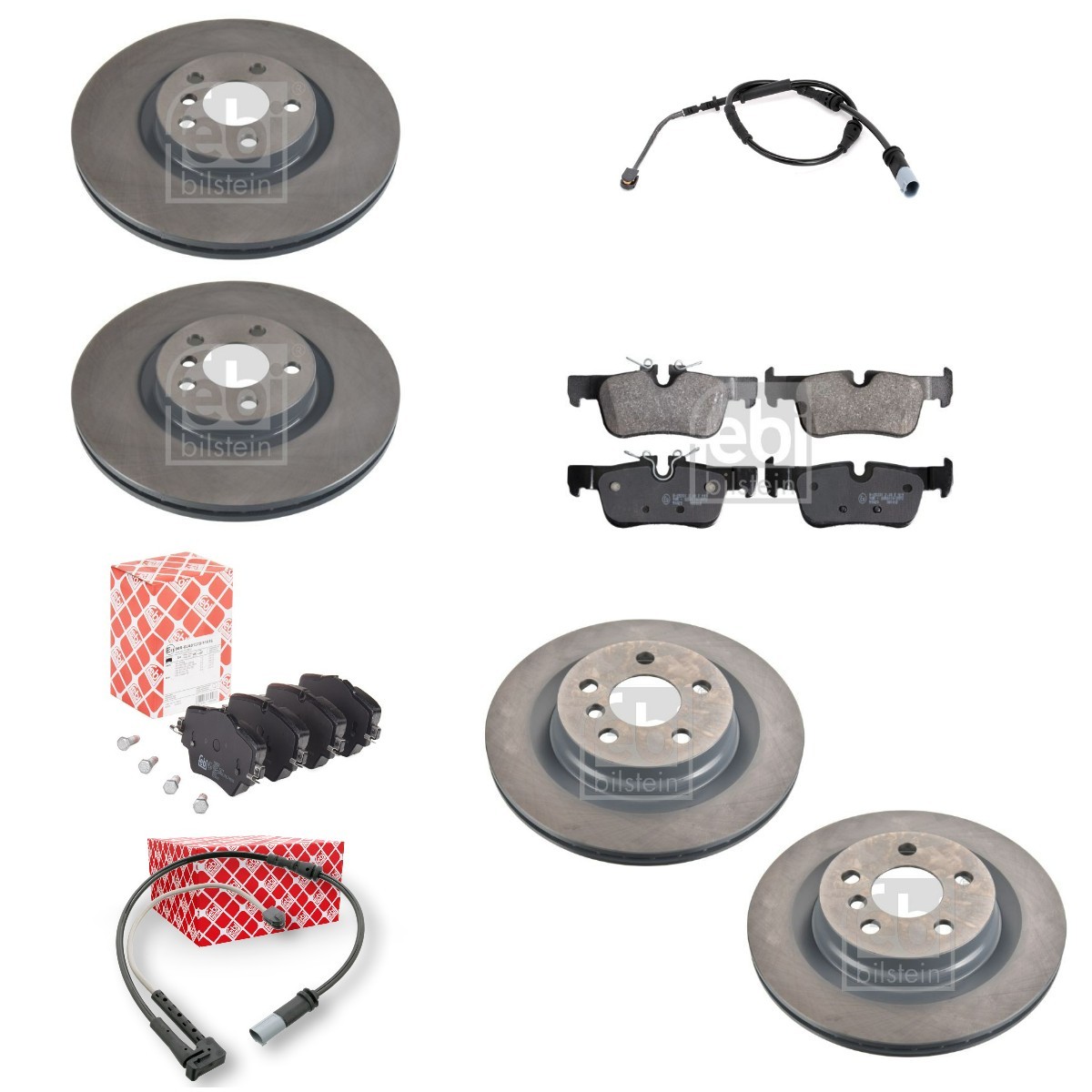 FEBI BILSTEIN Disques et plaquettes de freins FBL3405FR092 FEBI BILSTEIN FBL3405FR092 Disque et plaquette de frein Land Rover DEFENDER d'origine