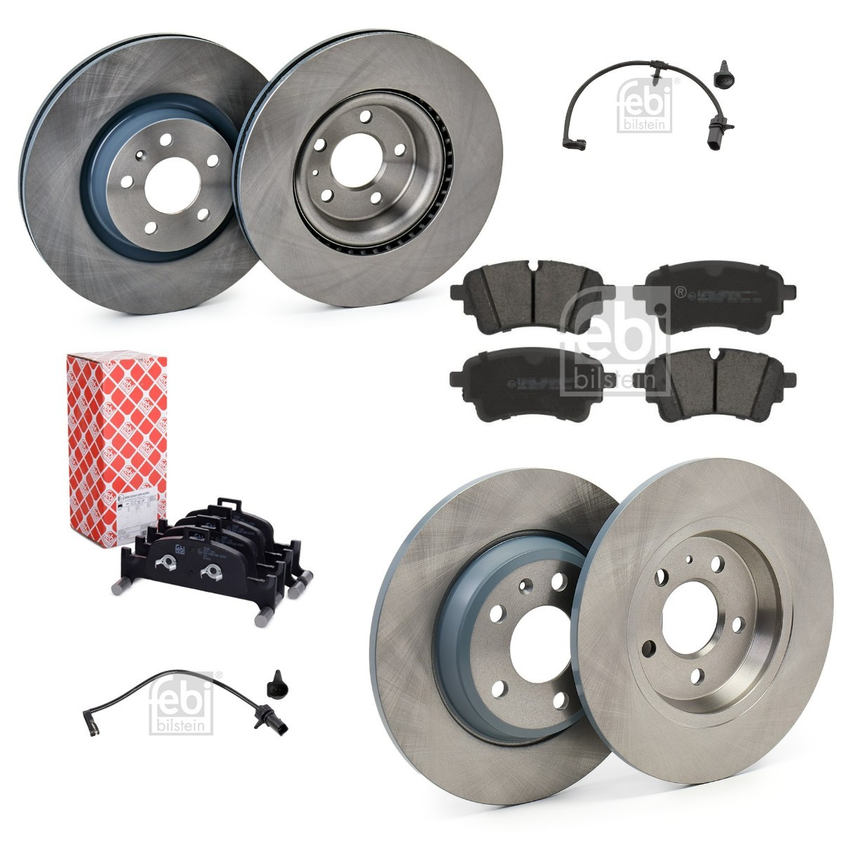 Kit de travões FEBI BILSTEIN FBL3405FR095 FEBI BILSTEIN FBL3405FR095 Kit de pastilhas de travão e disco AUDI A6 2021