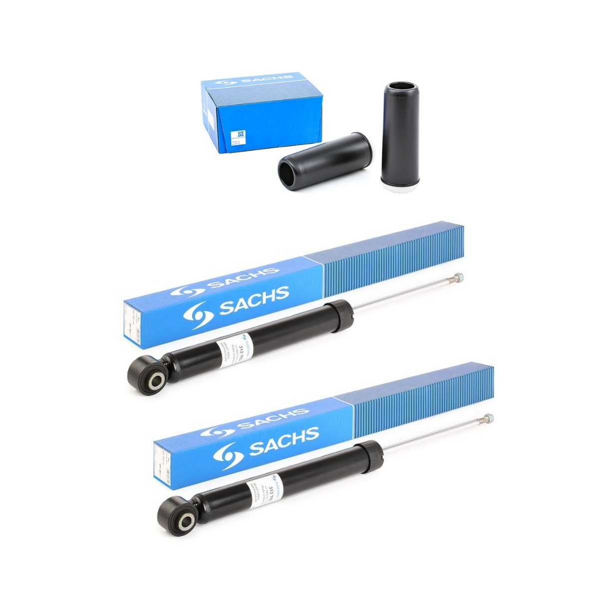 SACHS Σετ ανάρτησης, αμορτισέρ SA1185N0024 SA1185N0024 Σετ ανάρτησης SACHS RENAULT MEGANE