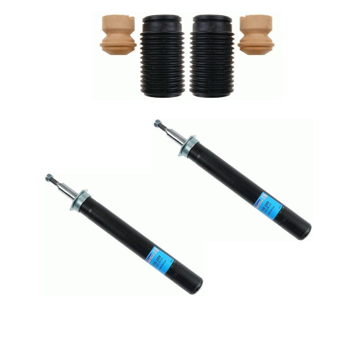 SACHS Suspension kit, shock absorbers SA1185N0034 SA1185N0034 SACHS MINI sport suspension