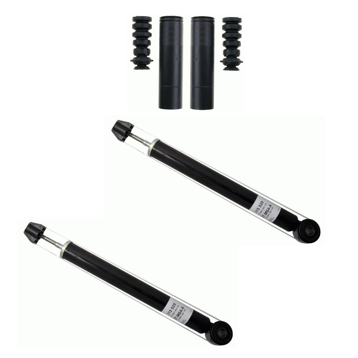 SACHS Suspension kit, shock absorbers SA1185N0044 SA1185N0044 SACHS sport suspension MINI
