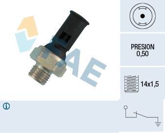 Õlisurvelülitus FAE 12390 FAE 12390 Õlisurve andur Volvo S40 2001