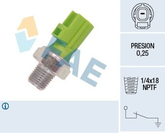 FAE Interruttore di pressione olio 12613 12613 costo Bulbo pressione olio VOLVO 340-360 FAE