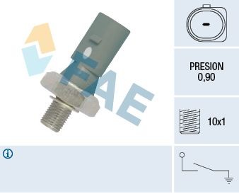 FAE Oliedruksensor 12882 Audi 90 Oliedrukschakelaar FAE 12882
