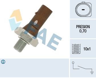 FAE Interruttore di pressione olio 12890 12890 Bulbo pressione olio FAE Volkswagen TRANSPORTER costo