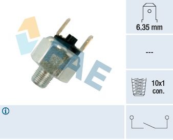 Διακόπτης των φώτων φρένων FAE 21020 FAE 21020: Διακοπτης φωτων φρενων Audi 80 2010