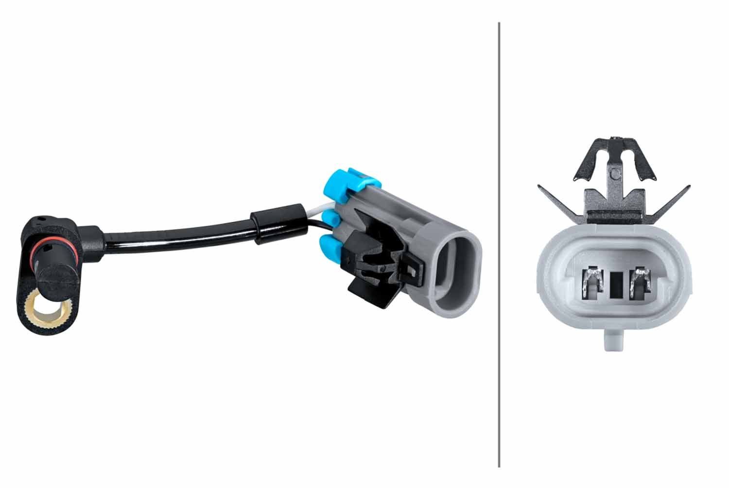 HELLA Sensor, ABS 6PU 358 251-021 Abs føler HELLA BLAZER S10 6PU 358 251-021 billige