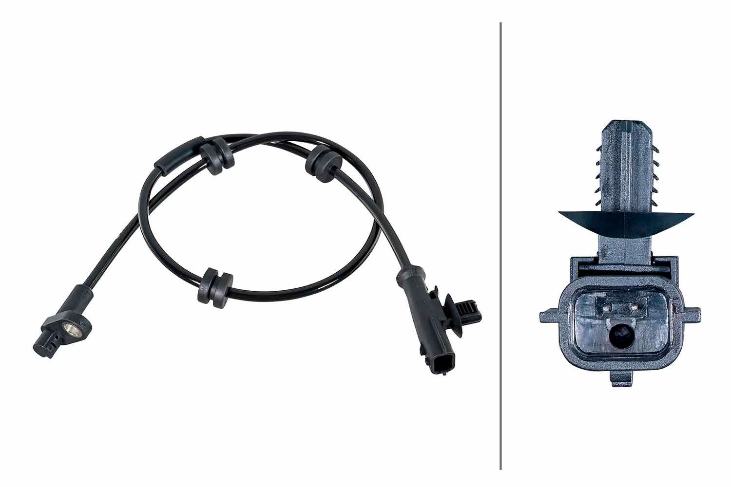 HELLA Snímač počtu otáčok kolesa 6PU 358 252-021 6PU 358 252-021 Snímač ABS HELLA FORD TRANSIT CONNECT