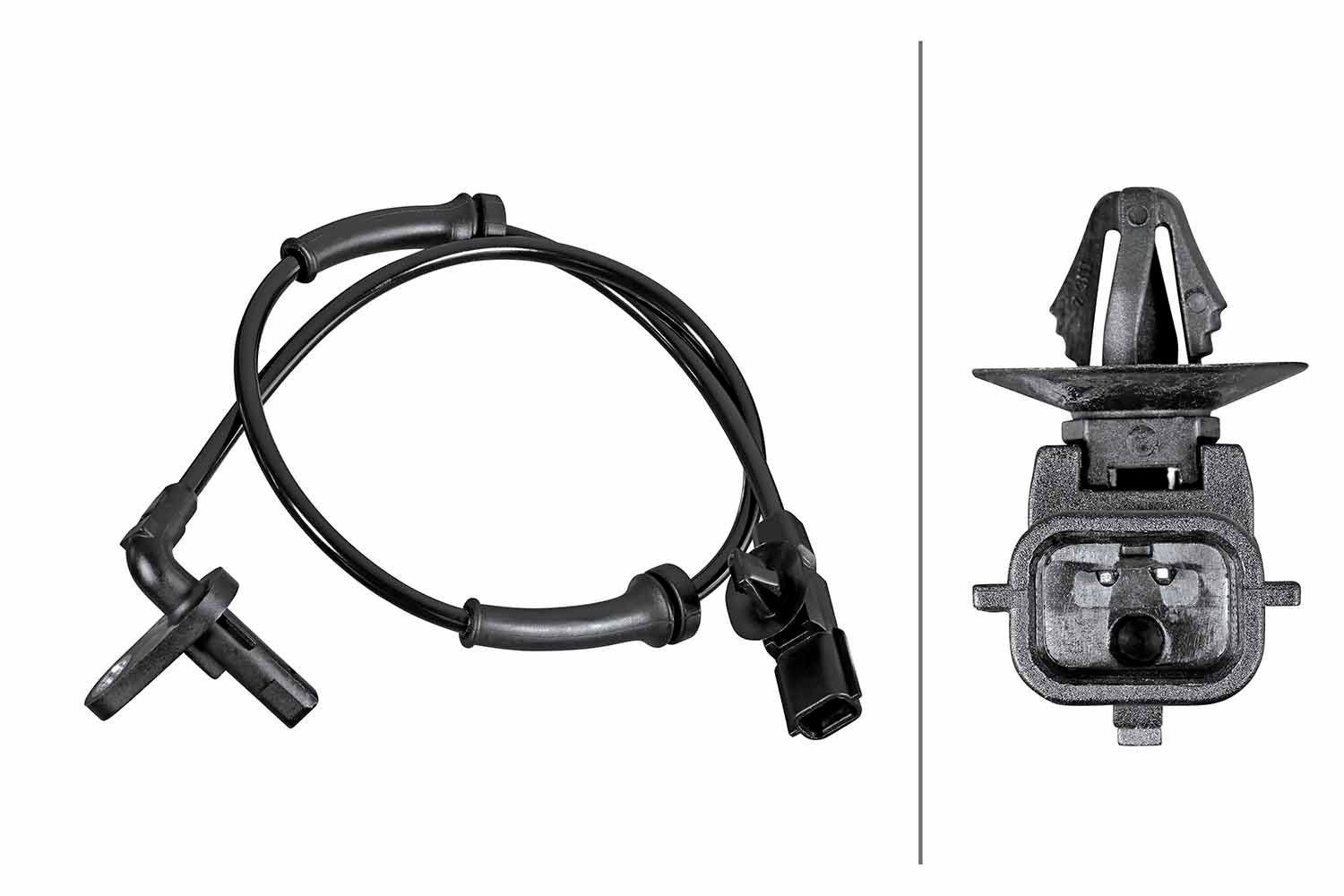 HELLA Sensor, rotações da roda 6PU 358 252-161 HELLA 6PU 358 252-161 Sensor ABS Nissan Micra k13 originais preço