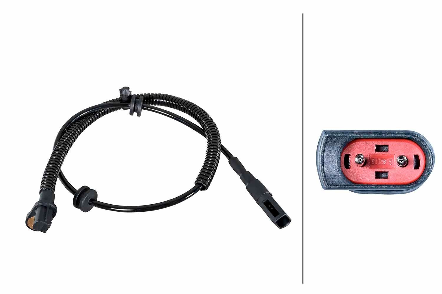 HELLA Snímač počtu otáčok kolesa 6PU 358 252-271 Snímač ABS HELLA Ford TRANSIT CONNECT 6PU 358 252-271