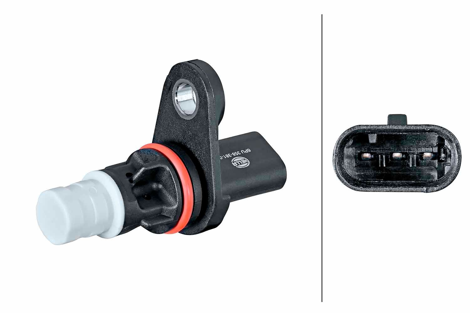 HELLA Snímač impulzov kľukového hriadeľa 6PU 358 381-081 Snímač otáčok motora HELLA Chevrolet NUBIRA 6PU 358 381-081