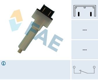 Διακόπτης των φώτων φρένων FAE 24280 FAE 24280: Διακόπτης φρένων Volkswagen VENTO 2019