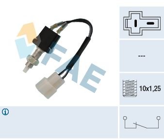 FAE Stoplyskontakt 24330 FAE 24330 Bremselyskontakt Skoda OCTAVIA originale