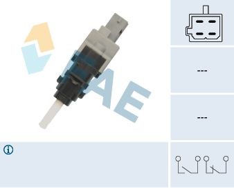 FAE Remlichtschakelaar 24415 FAE 24415 Remlichtschakelaar Lancia Thesis 841 goedkoop