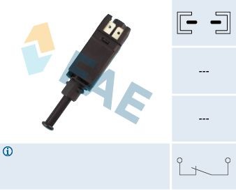FAE Διακόπτης των φώτων φρένων 24420 Διακόπτης φρένων FAE Chevrolet SPARK 24420