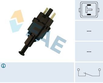 Bromsljuskontakt FAE 24500 FAE 24500 Bromsljuskontakt DAEWOO LANOS 2025
