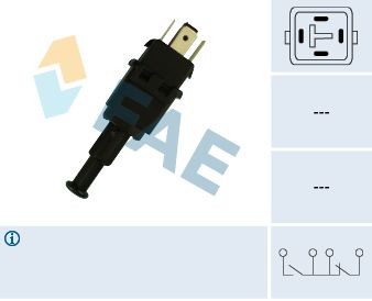FAE Διακόπτης των φώτων φρένων 24510 τιμες Διακόπτης φρένων Daewoo KLYA 24510 FAE