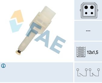 FAE Διακόπτης των φώτων φρένων 24565 Διακόπτης φρένων FAE A6 24565 φθηνά