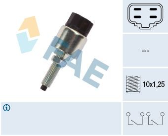 FAE Interruttore pedale freno 24600 FAE 24600 Interruttore stop freni Sephia I Hatchback (FA) prezzo