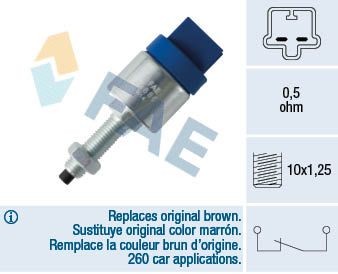 Stoplyskontakt FAE 24680 FAE 24680 Stoplyskontakt Toyota HILUX Pick-up 1999