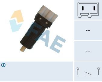 FAE Interruptor, comando da embraiagem (regulador da velocidade) 24870 24870 Interruptor comando da embraiagem FAE PEUGEOT 307
