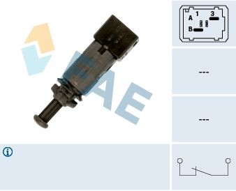 FAE Bremžu signāla slēdzis 24890 24890 Bremžu signāla slēdzis FAE RENAULT MODUS