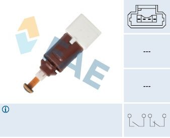 Bremselysbryter FAE 24902 FAE 24902: Bremselysbryter Renault GRAND SCÉNIC 2009