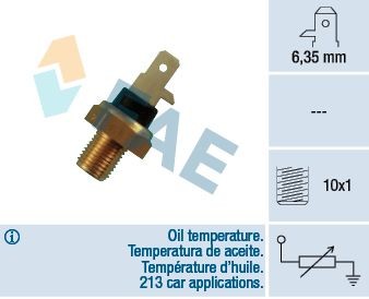FAE Andur, Õlitemperatuur 31610 Temperatuuriandurid FAE Seat AROSA 31610