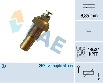 FAE Sonde de température, liquide de refroidissement 32230 prix Sonde de température DAEWOO 32230 FAE
