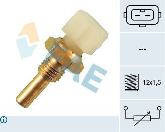 FAE Temperatuursensor 33020 Ford TOURNEO CONNECT Koelvloeistof temperatuur sensor FAE 33020