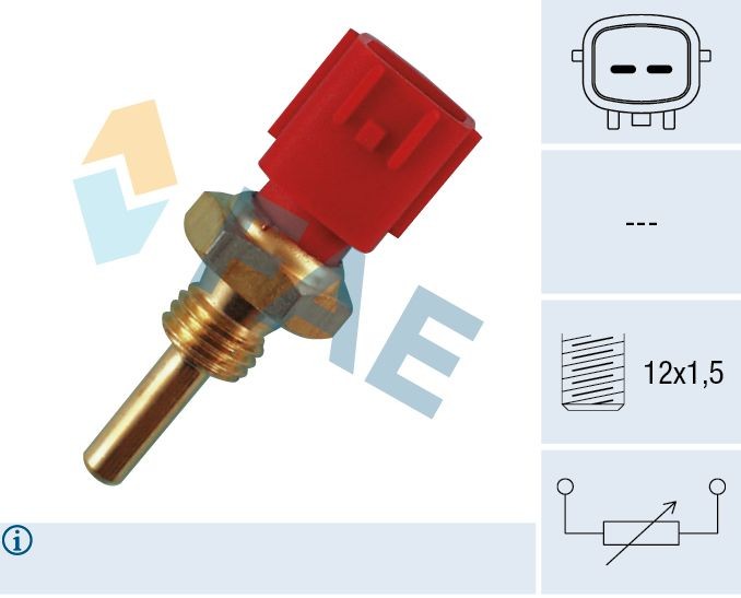 FAE Sensore, Temperatura refrigerante 33110 FAE 33110 Sensore temperatura motore Nissan Almera N15 Hatchback originali prezzo