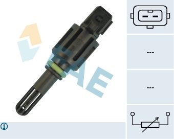 FAE Sensor, temperatura do ar de admissão 33168 FAE 33168 Sensor temperatura do ar de admissão BMW E36 Touring preço