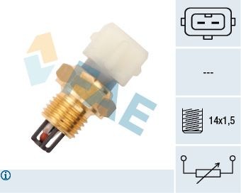 FAE Sensore, Temperatura aria aspirata 33170 FAE 33170 Sensore temperatura aria aspirata V60 II (225, 227) originale prezzo