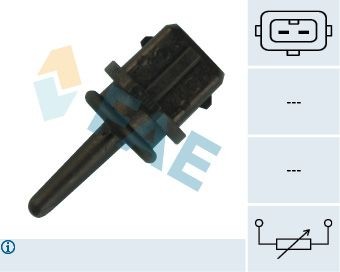 FAE Αισθητ., θερμοκρ. αναρροφ. αέρα 33221 Αισθητήρας θερμοκρασίας αέρα εισαγωγής FAE AMAROK 33221 φθηνά