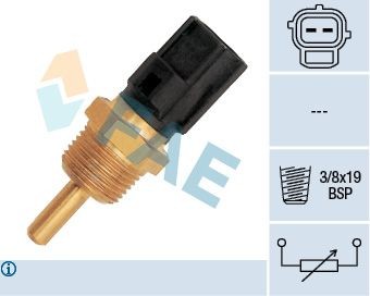 FAE Sensor, kylmedietemperatur 33310 33310 FAE tempgivare HYUNDAI TRAJET
