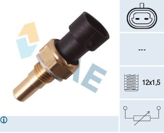 Kylvätsketemperatursensor FAE 33330 FAE 33330 Kylvätsketemperaturgivare Chevrolet TACUMA 2022
