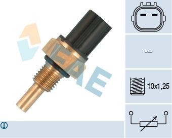 FAE Devējs, Dzesēšanas šķidruma temperatūra 33455 FAE 33455 Temperatūras sensors Honda Stream 1 orģinālās cena