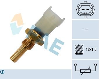 FAE Sensor, oljetemperatur 33480 Oljetemperatur sensor FAE RITMO 33480 billige