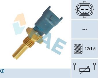 FAE Sensor, temperatura do óleo 33490 Sensores CHEVROLET Captiva (C100, C140): Sensor, temperatura do óleo FAE 33490