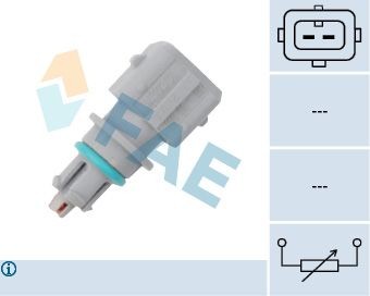 FAE Devējs, Ārējā temperatūra 33511 33511 Āra temperatūras sensors NISSAN PIXO FAE