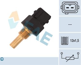 FAE Sensor, kylmedietemperatur 33590 FAE 33590 Kylvätsketemperatur sensor Isetta (100, 101, 102, 103) original