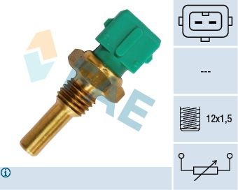 FAE Kylvätsketemperatursensor 33600 33600 Tempgivare FAE FIAT RITMO