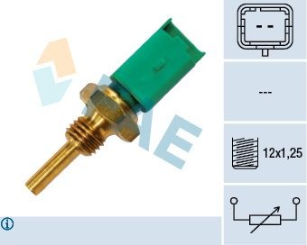 FAE Sensor, kylmedietemperatur 33700 33700 FAE tempgivare SAAB 96