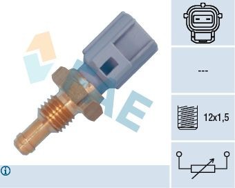 FAE Sensor, motortemperatur 33735 FAE 33735 Kjølevæsketemperatursensor Mazda 6 gy pris