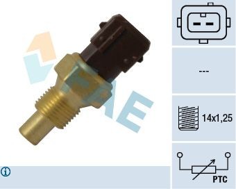 FAE Sensor, kylmedietemperatur 33792 33792 FAE motortempgivare CITROЁN SAXO