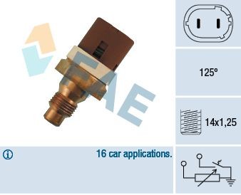 FAE Andur, Jahutusvedeliku temp. 34070 34070 Temperatuuriandurid FAE RENAULT MASTER