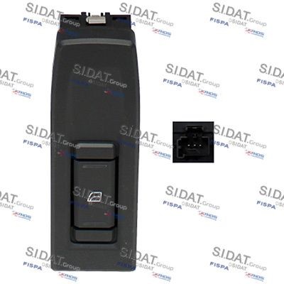 SIDAT Διακόπτης, γρύλος παραθύρου 5.145815A2 Διακόπτες παραθύρων SIDAT VOLVO 5.145815A2